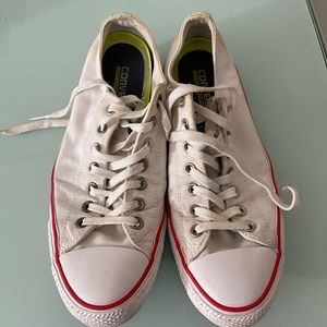 Converse White Low Top Chucks